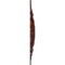 Ekena Millwork Orleans Ceiling Medallion (Canopies up to 8 1/4"), 38 3/8"OD x 6 5/8"ID x 2 7/8"P, Brushed Mahogany CM38OLBMF - alternate 3